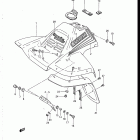 LT185 1984-1987 Front fender (model e)