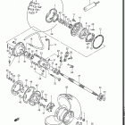 LT125 1985-1987 Заднее колесо