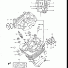 LT185 1984-1987 Головка цилиндра