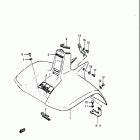 LT50 1984-1987 Front fender (model f / g)