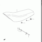 LT125 1985-1987 Сидение