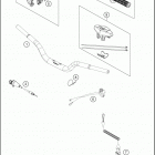 2021 KTM 50 SX Chassis Руль