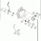 2020 50 SX ENGINE Кик стартер