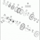 2020 65 SX ENGINE Сцепление