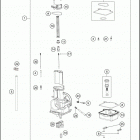 2020 125 SX ENGINE Карбюратор