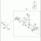 2021 KTM 85 SX Chassis Задний суппорт