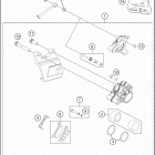 2021 KTM 50 SX Chassis Задний суппорт