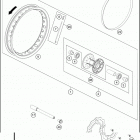 2021 KTM 50 SX MINI Chassis Переднее колесо