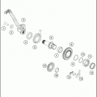 2020 125 SX ENGINE Кик стартер