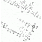 2020 125 SX ENGINE Глушитель