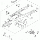 2021 KTM 50 SX Factory Edition Chassis Бугель