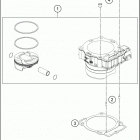 450 XC-F 2020_Engine Цилиндры
