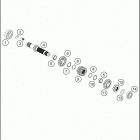 2021 KTM 85 SX Engine Трансмиссия-ведомый вал