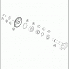 2021 250 XC-W TPI Engine Балансирный вал