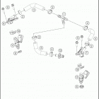 2021 250 XC-W TPI Engine Fuel distributor