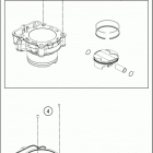 2020 350 SX-F ENGINE Цилиндры