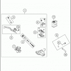 2021 KTM 85 SX Chassis Front brake control
