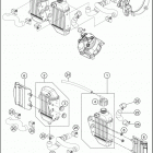 2020 50 SX MINI ENGINE Система охлаждения