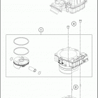 500 XCF-W 2020_Engine Цилиндры