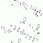 2021 KTM 450 XC-F Engine Механизм переключения