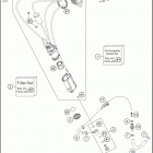 2021 KTM 350 XCF-W Chassis Топливный насос