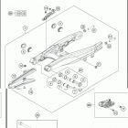 2020 65 SX CHASSIS Бугель