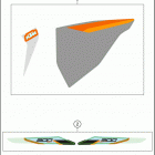 2021 KTM 300 XC TPI Chassis Наклейки