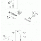 2021 KTM 350 XCF-W Chassis Панель приборов