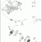 2020 125 SX ENGINE Система зажигания