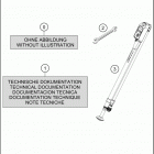 2021 KTM 125 XC Chassis Seperate enclosure