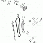 500 XCF-W 2020_Engine Газо-распределительный механизм