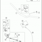 2021 KTM 85 SX Chassis Руль