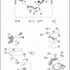 2021 KTM 150 XC-W TPI Chassis Электрика