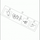 2020 250 XC TPI ENGINE Корпус Дросселя