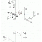 2020 150 XC-W TPI CHASSIS Панель приборов