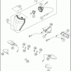 2021 KTM 500 EXC-F Chassis Фара