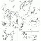 2021 KTM 85 SX Chassis Рама