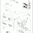 2020 300 XC TPI CHASSIS Руль