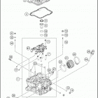 2020 350 EXC-F ENGINE Головка цилиндров