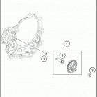 500 XCF-W 2020_Engine Балансирный вал
