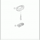 2021 KTM SXE-5 Chassis Панель приборов