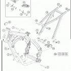 2020 65 SX CHASSIS Рама