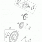 2020 250 SX-F ENGINE Электрический стартер