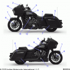 CHALLENGER DARK HORSE (N21LCDRR) Body, decals  /  emblems - n21lcdrr all options (900224)