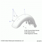 SPRINGFIELD DARK HORSE (N21TJDBB/TJDDB) Body, fender, front - n21tjdbb  /  n21tjddb (201207c)