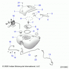 CHIEFTAIN STANDARD 116 (N21TCBBB) Fuel system, fuel tank asm. - n21tcbbb all options (2010...