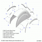 ROADMASTER CLASSIC (N21TRABB) Body, fender, rear - n21trabb all options (201056c)