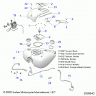 CHIEFTAIN DARK HORSE (N21TCDBB) Fuel system, fuel tank asm. - n21tcdbb all options (2009...