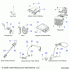 CHIEF VINTAGE DARK HORSE 111 (N21TVDAA/TVDCA) Electrical, components 1 - n21tvdaa all options (201033c...