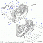 CHALLENGER BASE/LIMITED (N20LCARR/N20LCBRR) Engine, crankcase - n20lcarr  /  n20lcbrr all options (2...